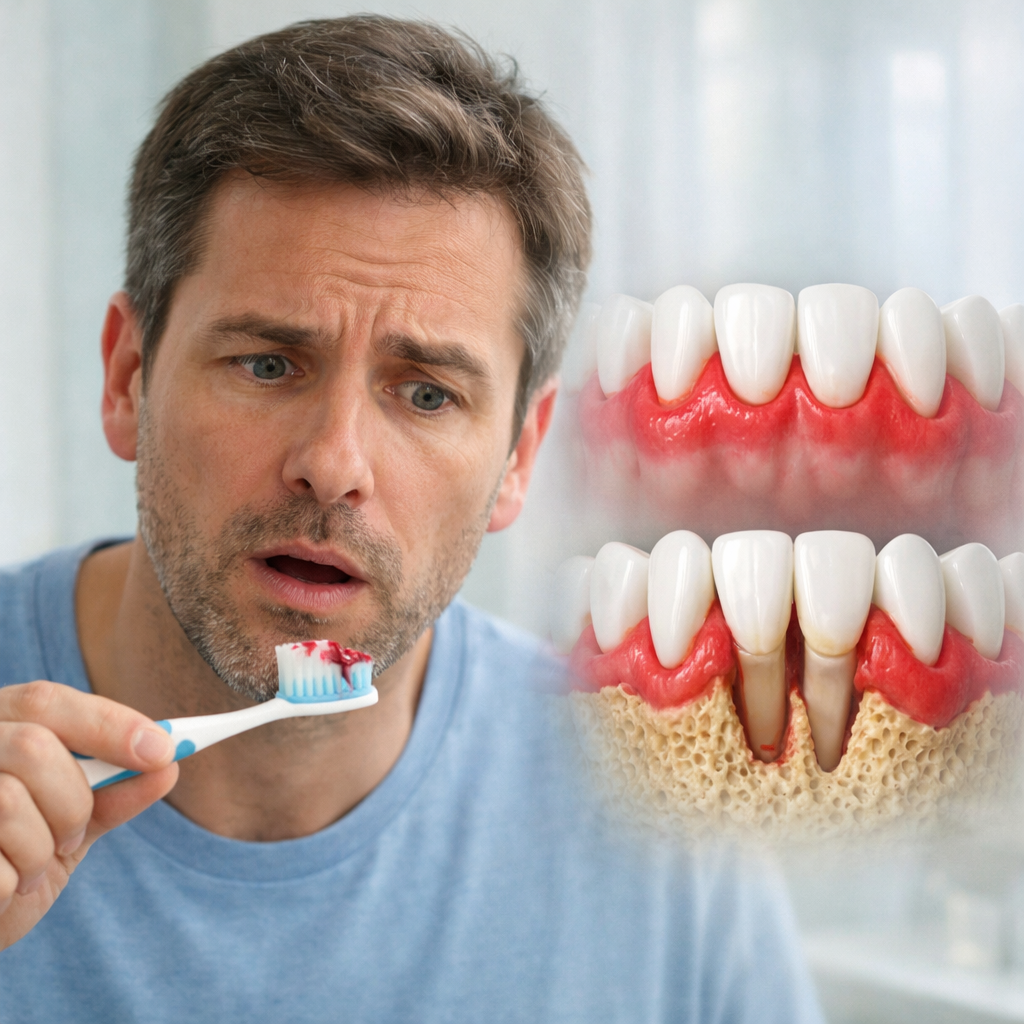 Gengive che sanguinano: quando è gengivite e quando è parodontite?